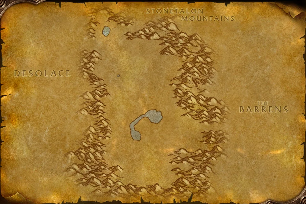 Mulgore: Karte in WoW Forever