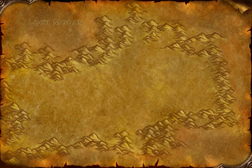 Ödland: Karte in WoW Forever
