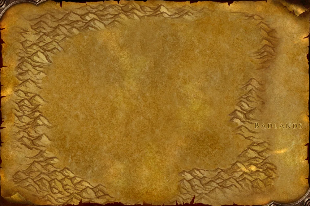 Map of Searing Gorge in WoW Forever