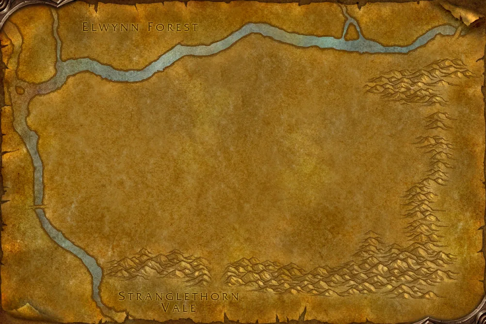 Dämmerwald: Karte in WoW Forever
