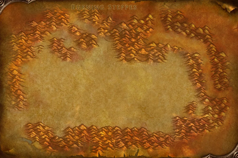 Rotkammgebirge: Karte in WoW Forever