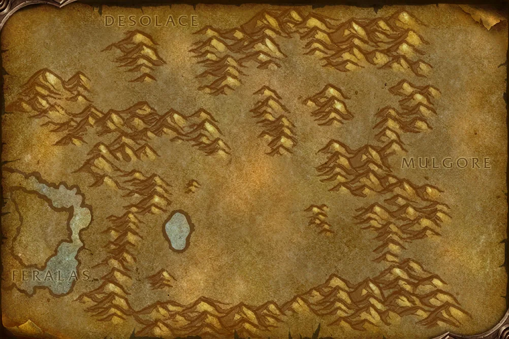 Map of Shen'dralas in WoW Forever